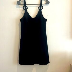 & Other Stories Black Mini Dress